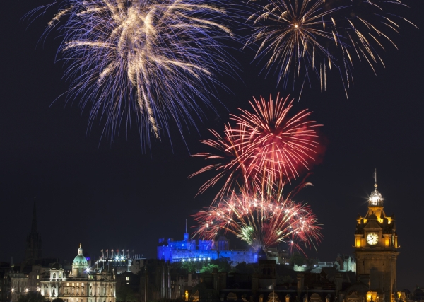 Elaborate New Year's Eve Fireworks Displays